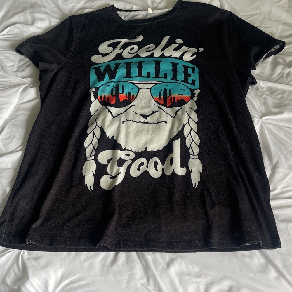 Black XL Tee with Classic Crew Neck